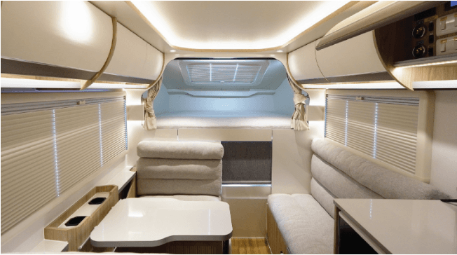 Features of the CoconutRoads Motorhome